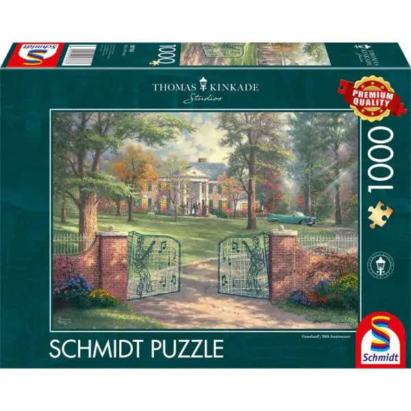 Schmidt Spiele Thomas Kinkade Studios: Graceland®, 50th Anniversary, 1.000 Teile Puzzle