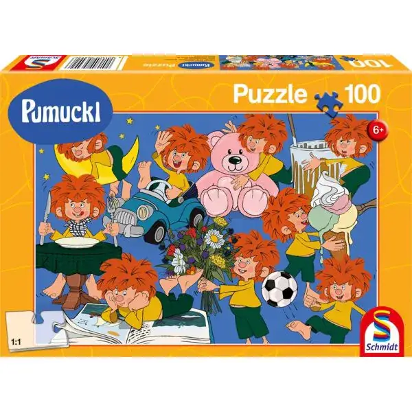 Schmidt Spiele Pumuckl: Spaß mit Pumuckl, 100 Teile Kinderpuzzle Begrenzte Freigabe