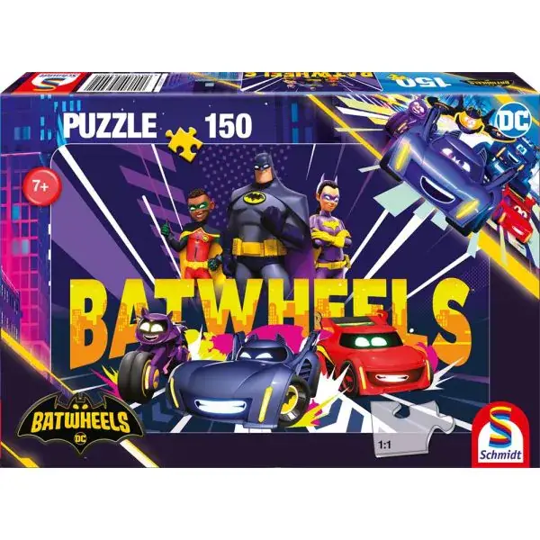 Schmidt Spiele DC Batwheels: Ready to roll, 150 Teile Kinderpuzzle JETZT KAUFEN