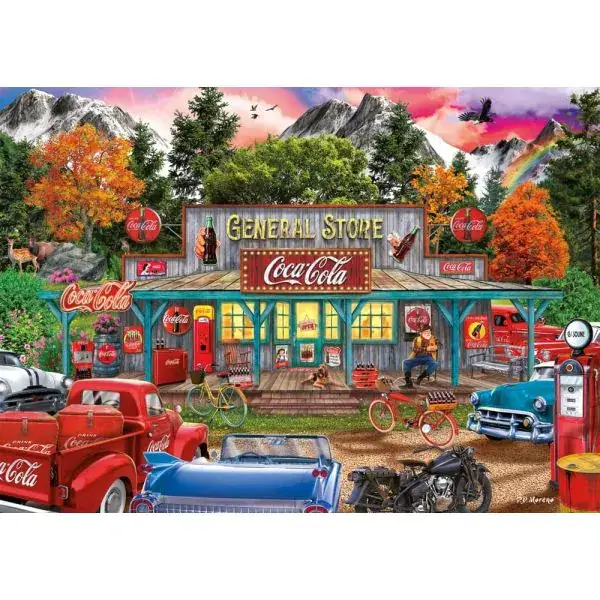 Schmidt Spiele Coca Cola: Store, 1.000 Teile Puzzle Verkauf