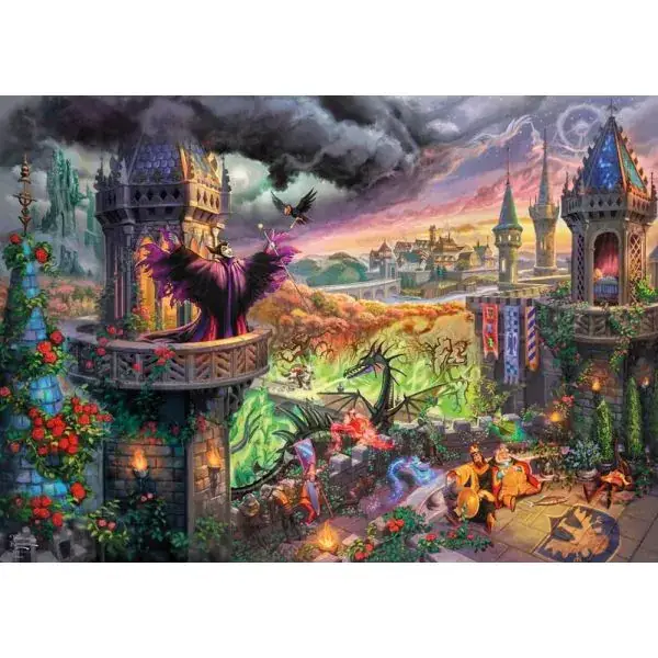 Schmidt Spiele Thomas Kinkade Studios: Disney Dreams Collection - Maleficent, 1.000 Teile Puzzle Hotsell