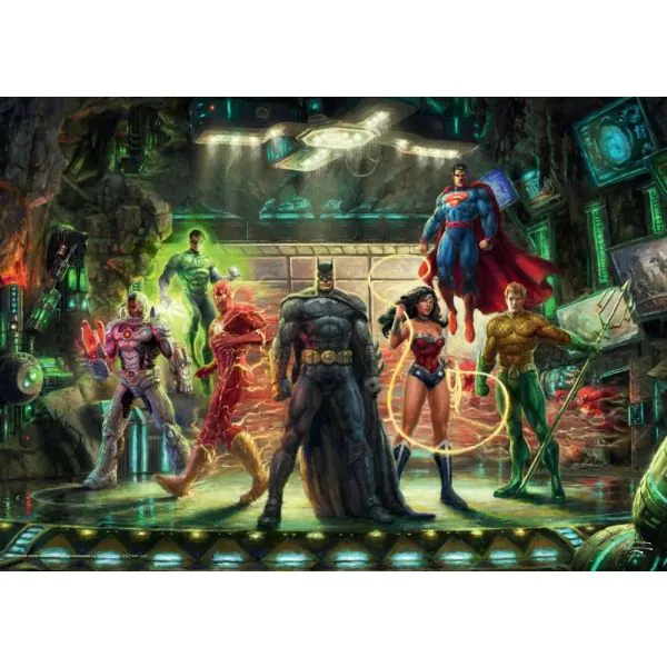 Schmidt Spiele Thomas Kinkade Studios: The Justice League, 1.000 Teile Puzzle Günstig kaufen