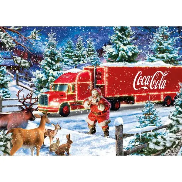 Schmidt Spiele Coca Cola: Christmas Truck, 1.000 Teile Puzzle Super Sparpreis