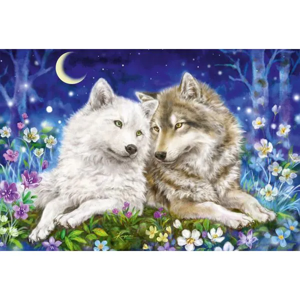 Schmidt Spiele Kuschelige Wolfsfreunde, 200 Teile Kinderpuzzle Kostenlose Rückgabe
