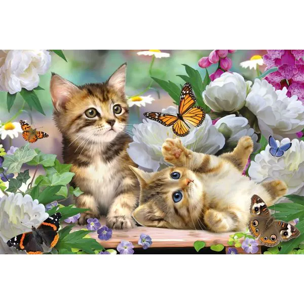 Schmidt Spiele Verspielte Katzenbabys, 150 Teile Kinderpuzzle Begrenzte Freigabe
