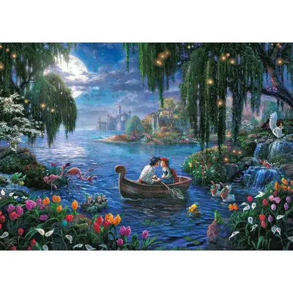 Schmidt Spiele Thomas Kinkade Studios: Disney Dreams Collections - The Little Mermaid and Prince Eric, 1.000 Teile Puzzle Meist gekauft