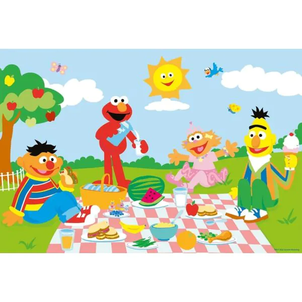 Schmidt Spiele Sesamstrasse®: Sachen machen, 3x24-teiliges Kinderpuzzle Saisonschlussverkauf