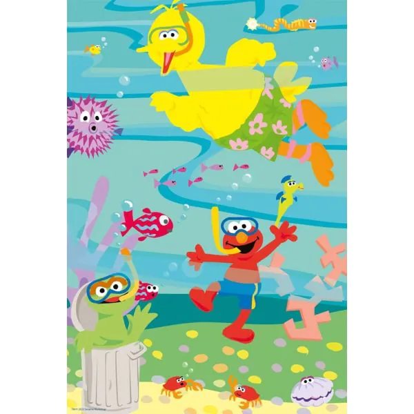 Schmidt Spiele Sesamstrasse®: Tierisch stark, 3x48-teiliges Kinderpuzzle Black Friday
