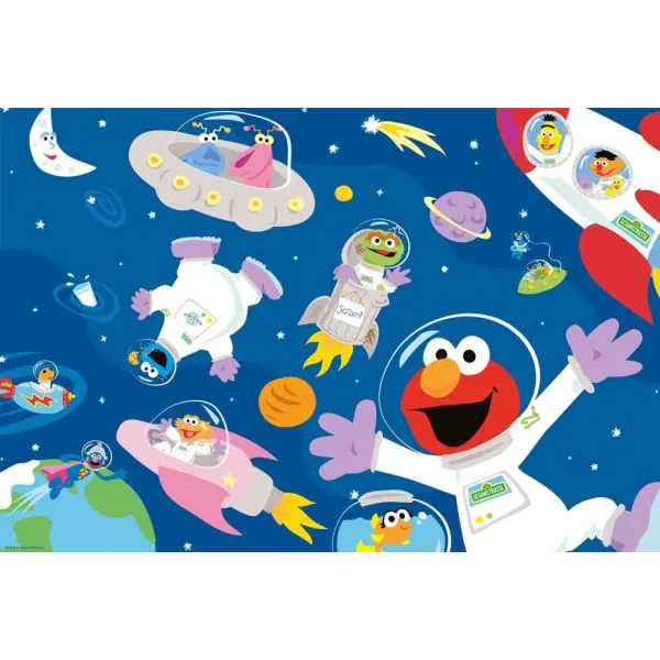 Schmidt Spiele Sesamstrasse®: Im Weltall, 60 Teile Kinderpuzzle Weihnachtsangebot