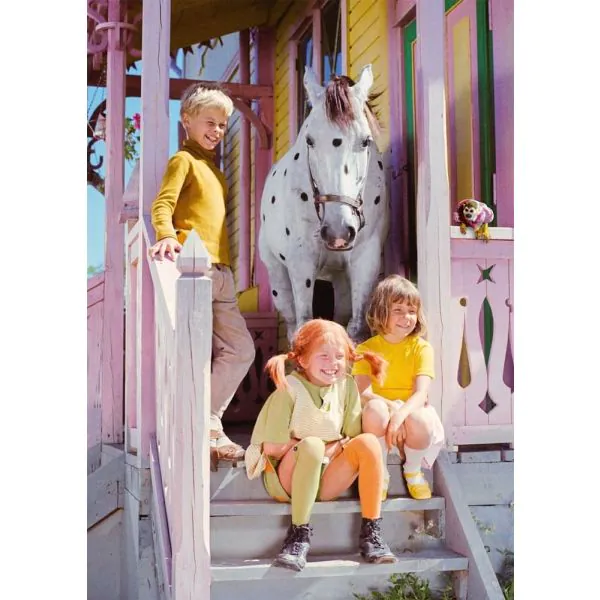 Schmidt Spiele Pippi™ Langstrumpf: Pippi und ihre Freunde, 1.000 Teile Puzzle Vatertagsangebot