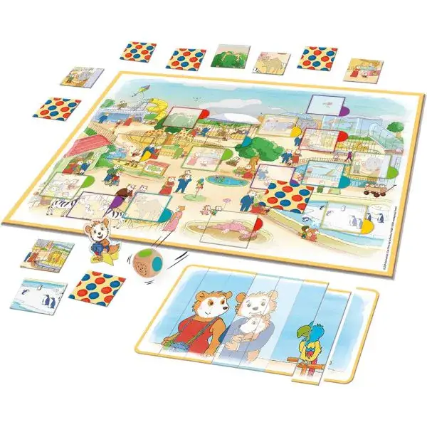 Schmidt Spiele Bobo Siebenschläfer: Bobo im Zoo – Die spannende Tiersuche, Kinderspiel Jubiläumsangebot