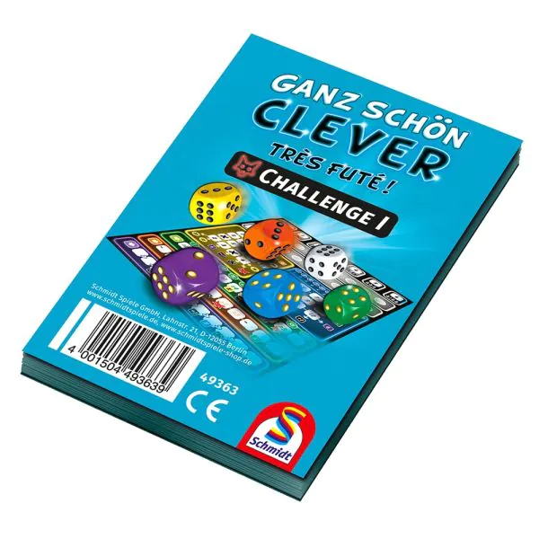 Schmidt Spiele Ganz schön clever – Challenge I, Zusatzblock (75 Blatt) Tägliche Deals