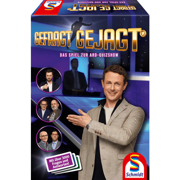 Schmidt Spiele Gefragt Gejagt – Das Brettspiel Nur noch ein Tag übrig
