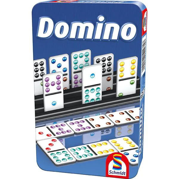 Schmidt Spiele Domino (Bring-mich-mit-Spiel in der Metalldose) Kostenloser Versand