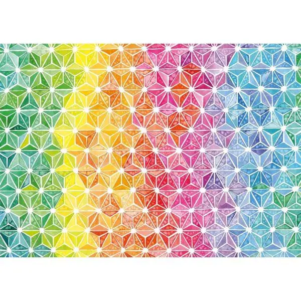 Schmidt Spiele Josie Lewis: Kunterbunte Dreiecke, 1.000 Teile Puzzle VIP-Rabatte