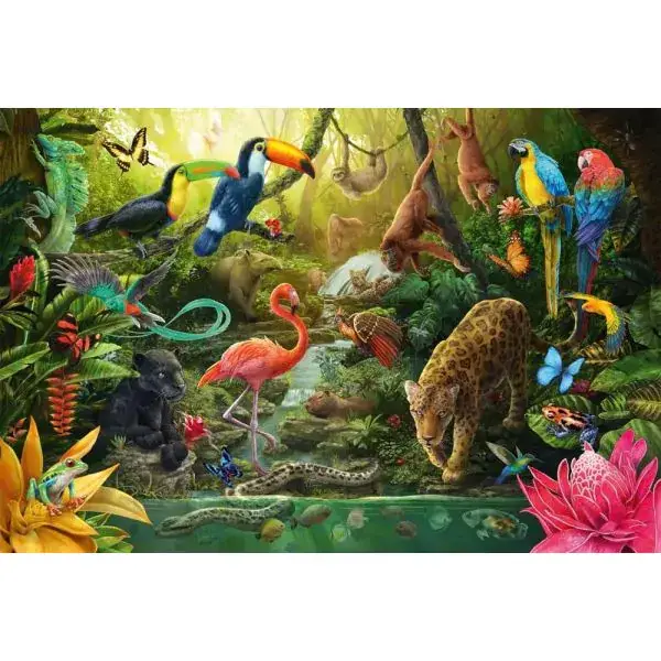 Schmidt Spiele Urwaldbewohner, 150 Teile Kinderpuzzle Bis zu 50% Rabatt