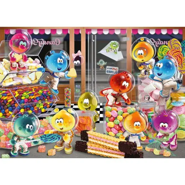 Schmidt Spiele SpaceBubble.Club: Happy Together im Candy Store, 1.000 Teile Puzzle Clearance-Verkauf