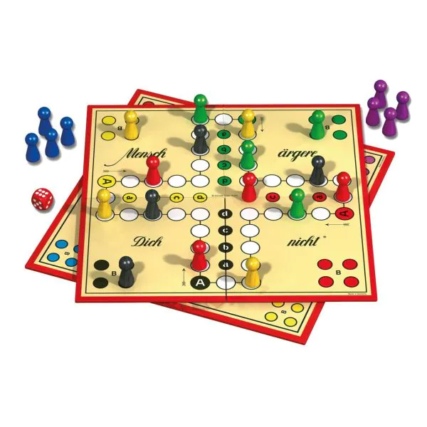 Schmidt Spiele Mensch ärgere Dich nicht® mit großen Spielfiguren Nur noch ein Tag übrig