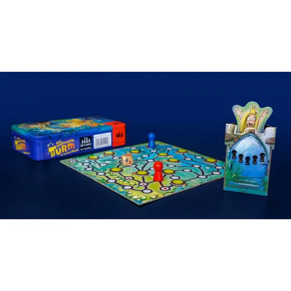 Schmidt Spiele Drei Magier®: Der verzauberte Turm, Reisespiel in der Metalldose Speichern exportieren