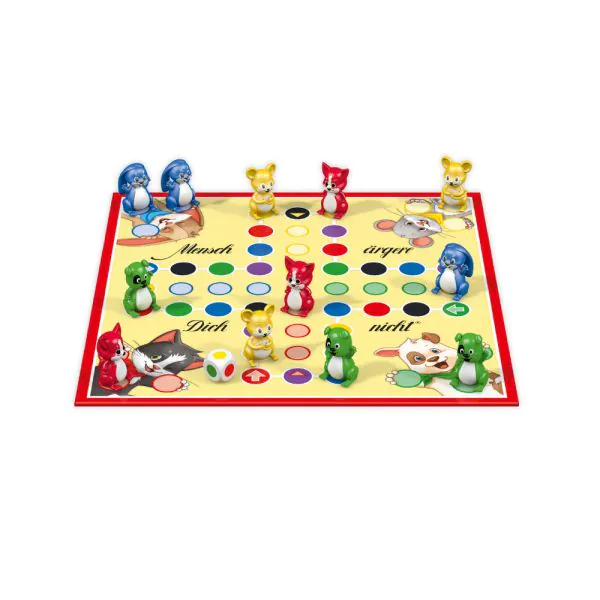 Schmidt Spiele Meine Lieblingsspiele: Mensch ärgere Dich nicht® Kids (mit 3D-Spielfiguren) 2025