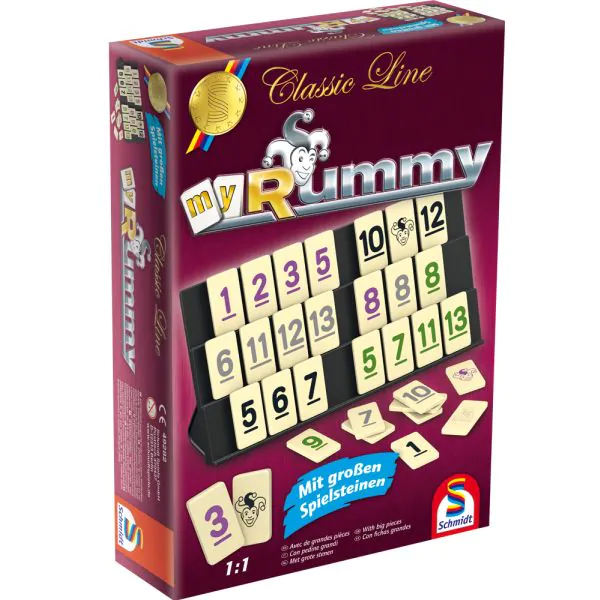 Schmidt Spiele MyRummy® mit großen Spielfiguren Verkauf