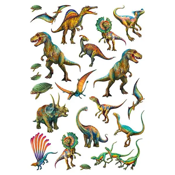 Schmidt Spiele Wilde Dinos, 150 Teile Kinderpuzzle mit Add-on (Tattoos Dinosaurier) Flash Sale