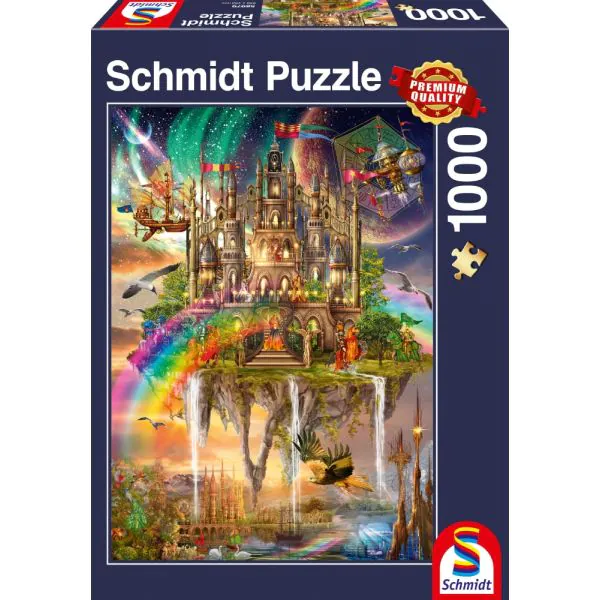 Schmidt Spiele Stadt im Himmel, 1.000 Teile Puzzle Kauf eins, bekomm eins gratis