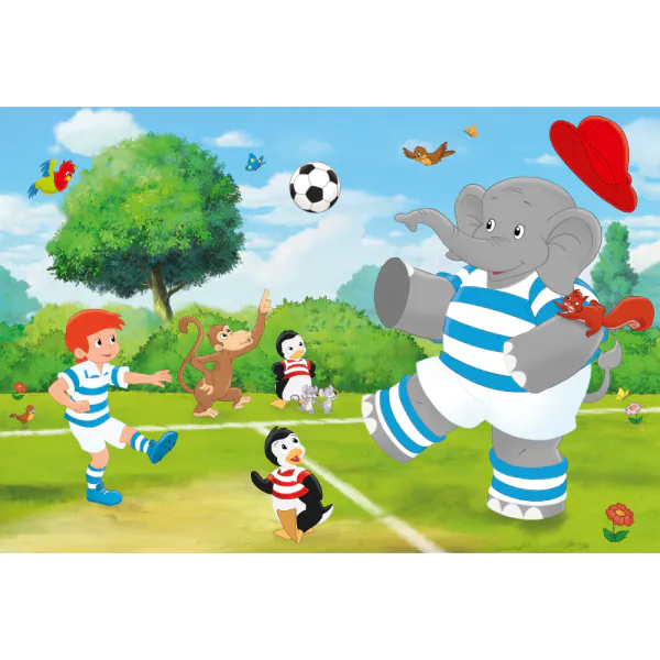 Schmidt Spiele Benjamin Blümchen: Sport und Spiel mit Törööö!, 3x48 Teile Kinderpuzzle Bis zu 65% Rabatt