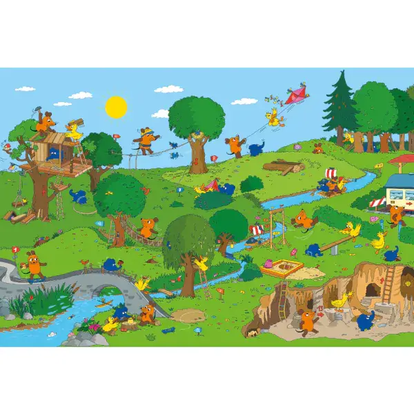 Schmidt Spiele Die Maus: Im Spielpark, 100 Teile Kinderpuzzle Bis zu 55% Rabatt