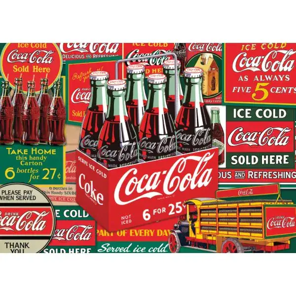 Schmidt Spiele Coca Cola: Klassiker, 1.000 Teile Puzzle Begrenzt auf 3 Tage