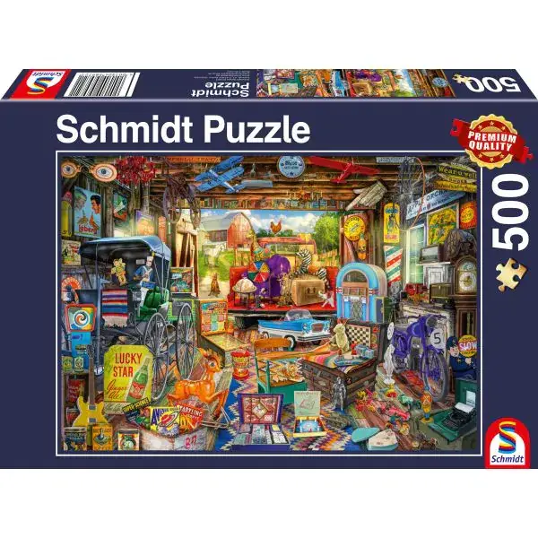 Schmidt Spiele Garagen-Flohmarkt, 500 Teile Puzzle