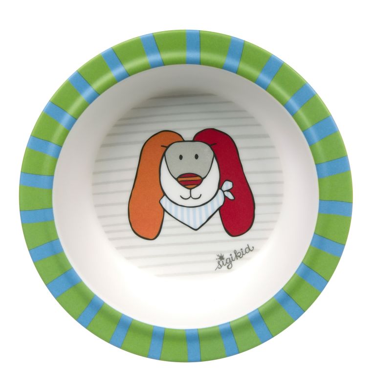 Sigikid Melamin Schüssel Hase, Ringel Dingel Sonderangebot der Fabrik