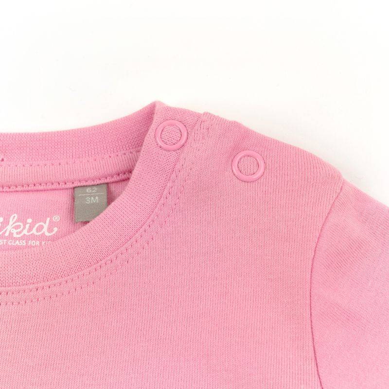 Sigikid Rosa Baby T-Shirt mit Herzchen Stickerei 50% Rabatt mit kostenlosem Versand