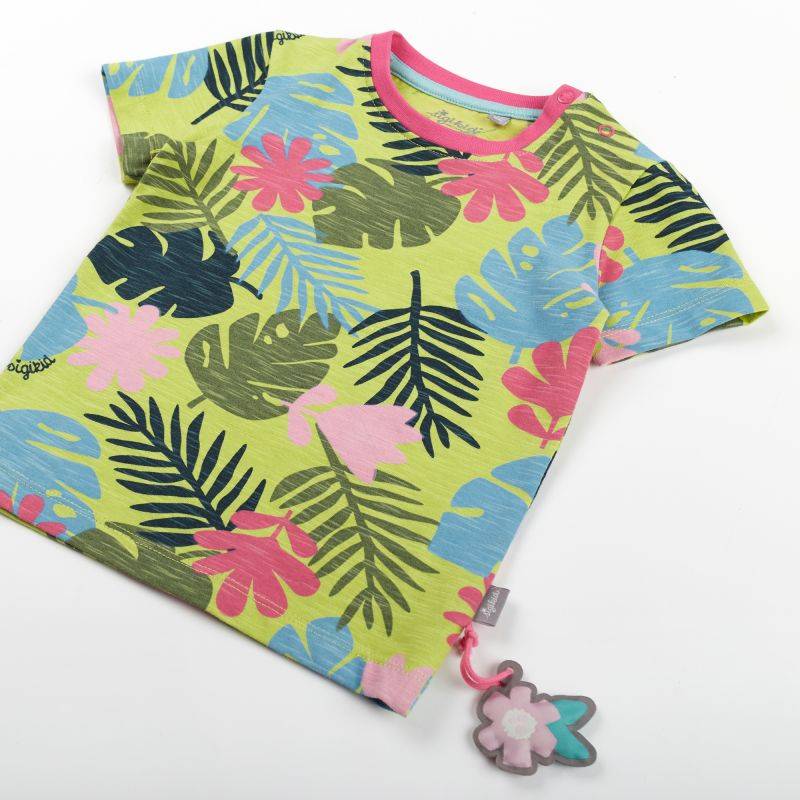 Sigikid Baby T-Shirt mit Palmen Print Fabrikladen