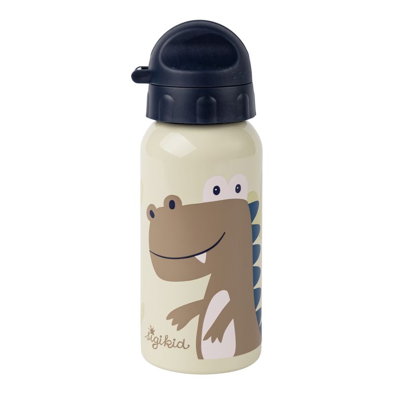 Sigikid Kinder Set 400 ml Edelstahl-Trinkflasche und Brotbox, Dino Fabrikpreis