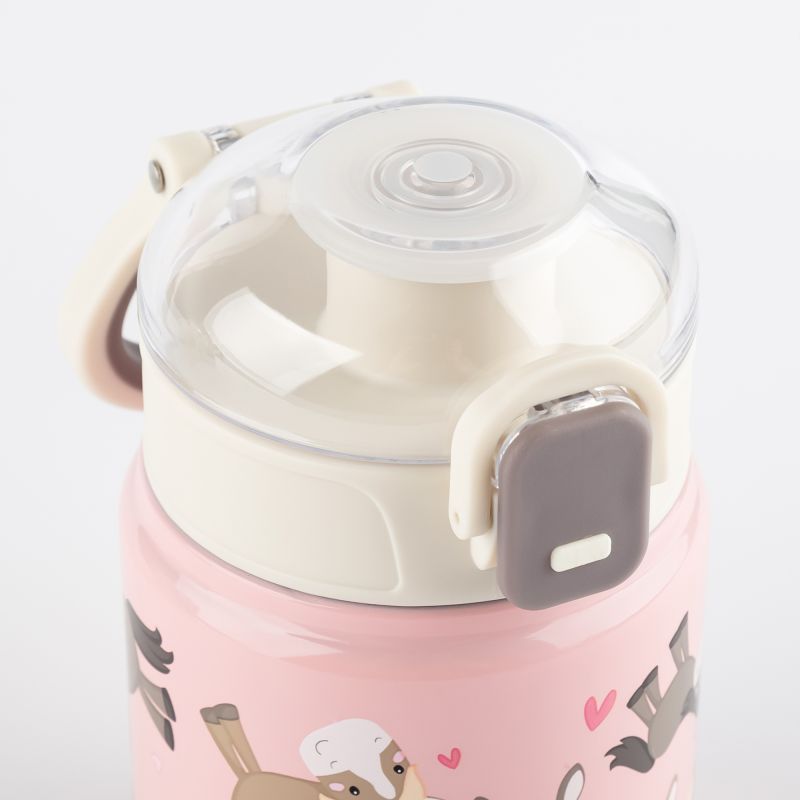 Sigikid Kinder Set 400 ml Edelstahl-Trinkflasche und Brotbox, Pony Günstig kaufen