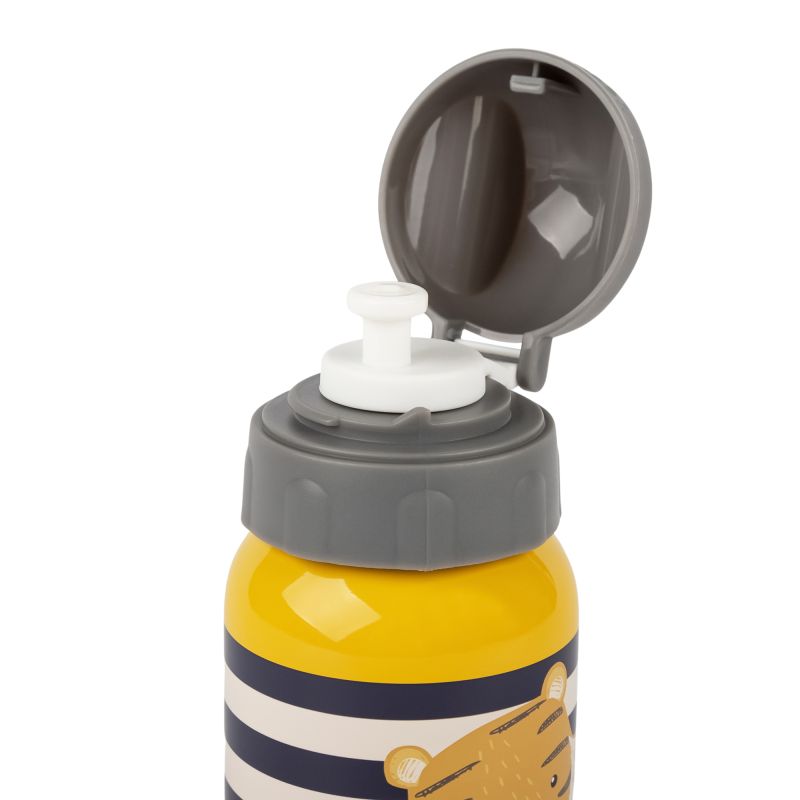 Sigikid Kinder Set 250 ml Edelstahl-Trinkflasche und Brotbox, Tiger Flash Sale