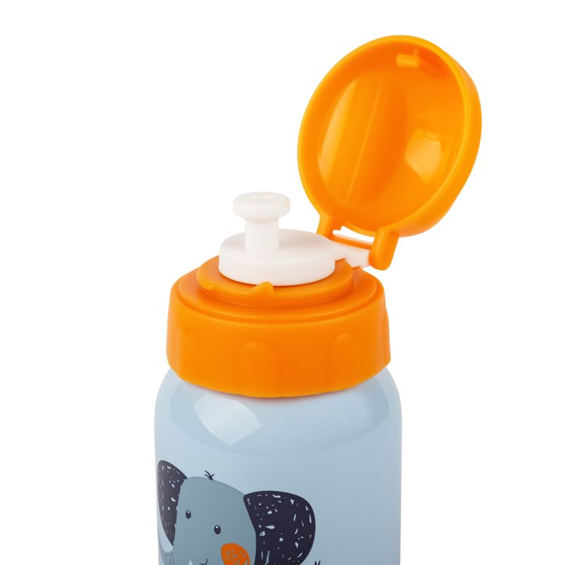 Sigikid Kinder Set 250 ml Edelstahl-Trinkflasche und Brotbox, Elefant Begrenztes Angebot