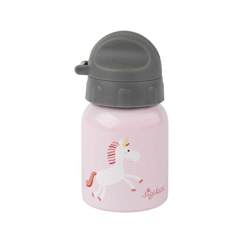 Sigikid Kinder Set 250 ml Edelstahl-Trinkflasche und Brotbox, Einhorn Online Shopping