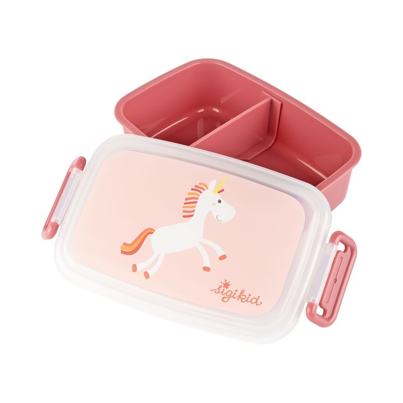 Sigikid Kinder Set 250 ml Edelstahl-Trinkflasche und Brotbox, Einhorn Online Shopping