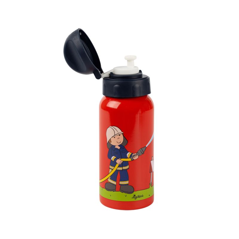 Sigikid Kinder Edelstahl-Trinkflasche Feuerwehrmann Frido Firefighter Preisnachlass