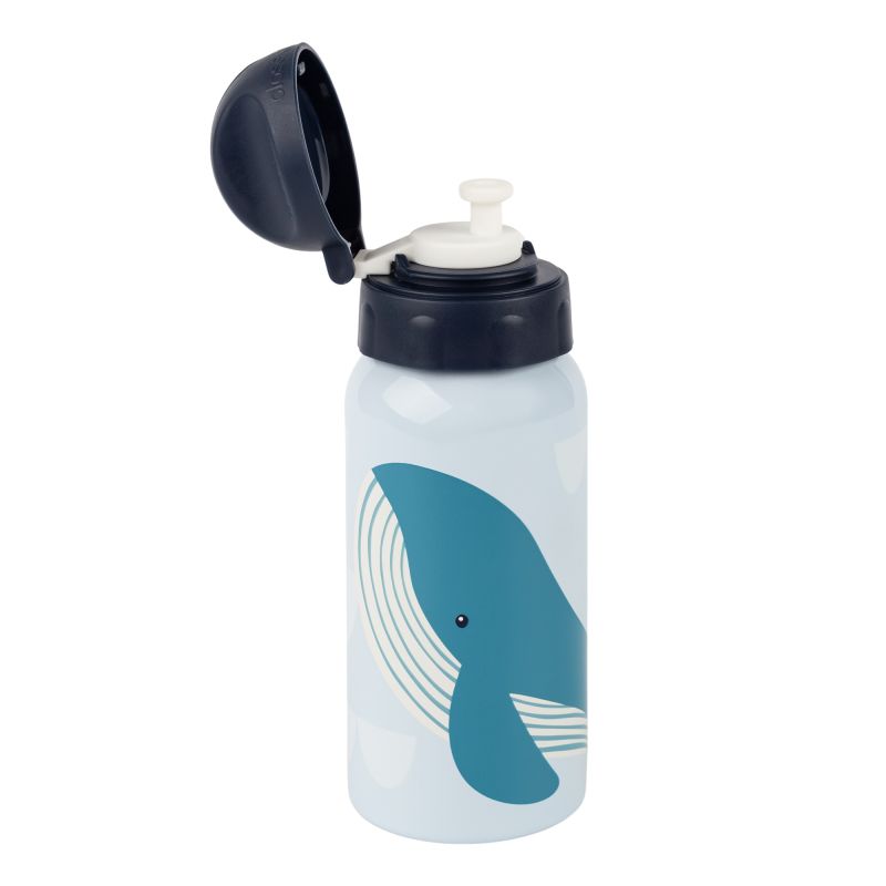 Sigikid Edelstahl Kinder Trinkflasche Wal, 400ml Saisonschlussverkauf