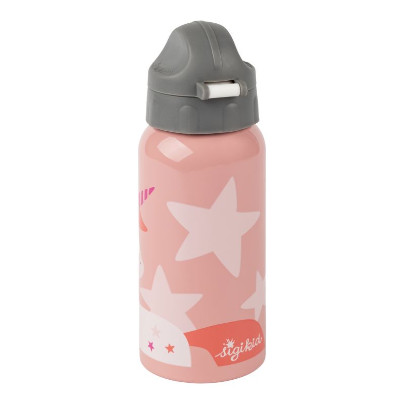Sigikid Edelstahl Kinder Trinkflasche Einhorn, 400ml Black Friday