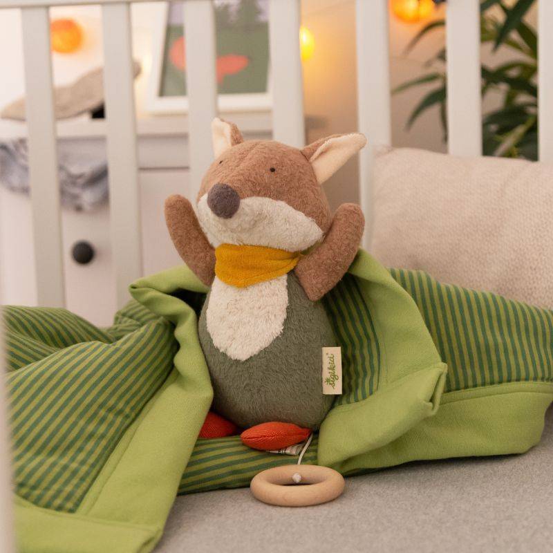 Sigikid Baby Spieluhr Fuchs, Green Bio Kollektion Super Sparpreis