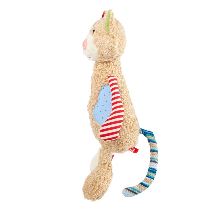 Sigikid Kuscheltier Katze im Patchworkstyle Kostenloser Versand international