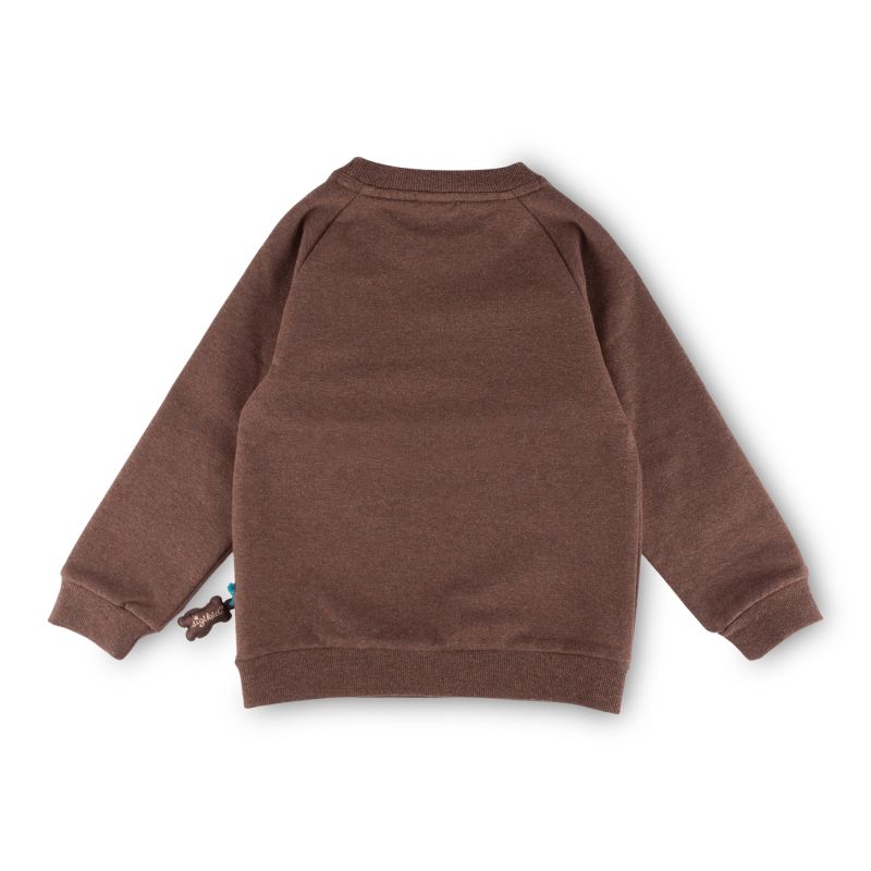 Sigikid Kinder Sweatshirt Bär, dunkelbraun Hotsell