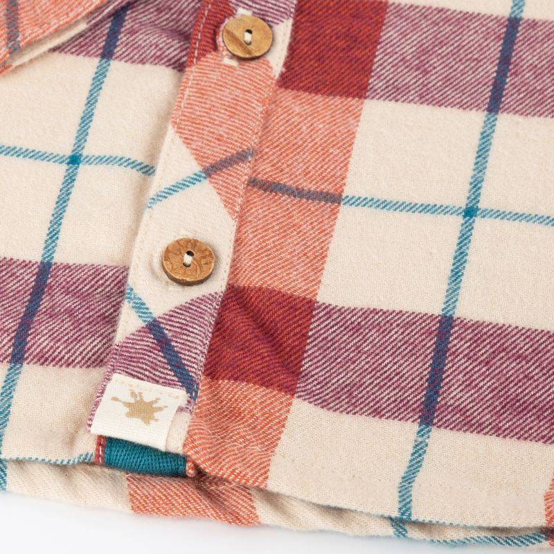 Sigikid Baby Karo Flanellhemd, rot-beige Meist gekauft