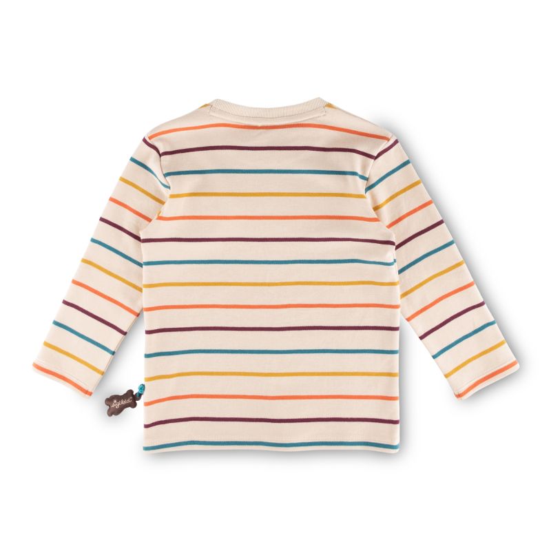 Sigikid Kinder Langarmshirt, bunt gestreift Kostenloser Versand