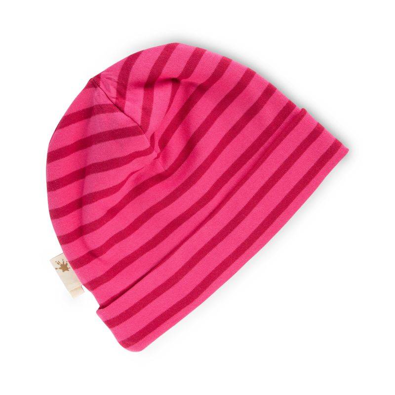Sigikid Kinder Beanie, pink gestreift Limitierter Zeitrabatt
