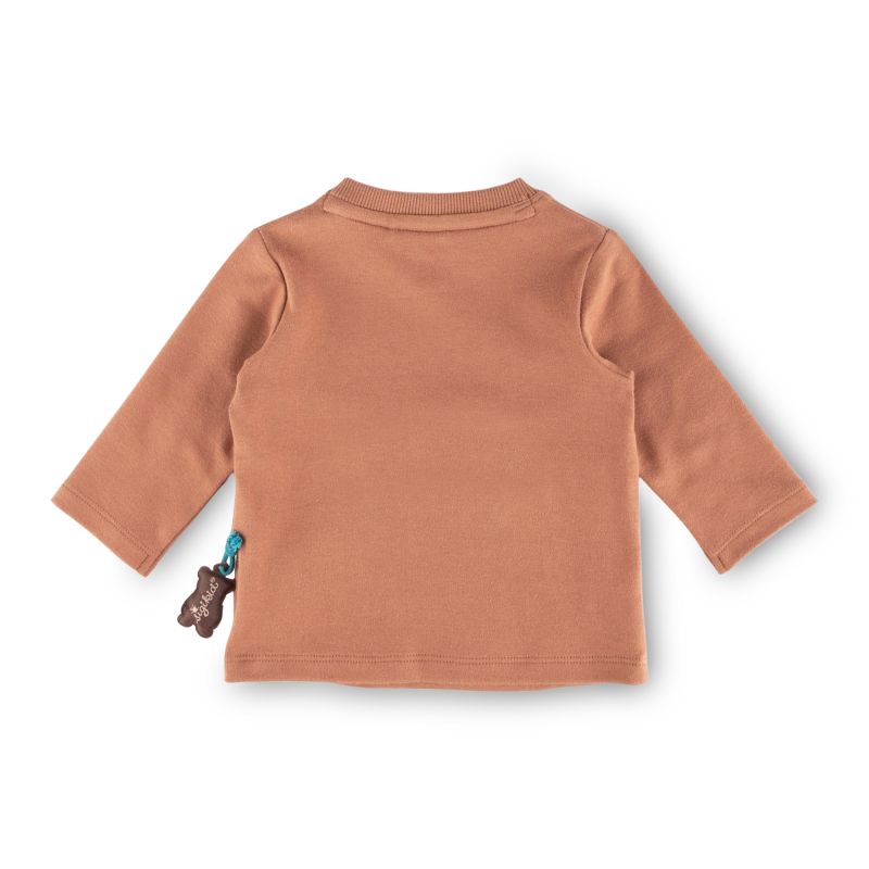 Sigikid Baby Langarmshirt Fuchs, braun Preisnachlass